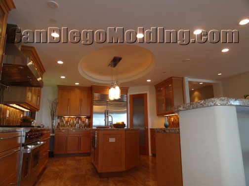 oval and round walls / Flexible molding